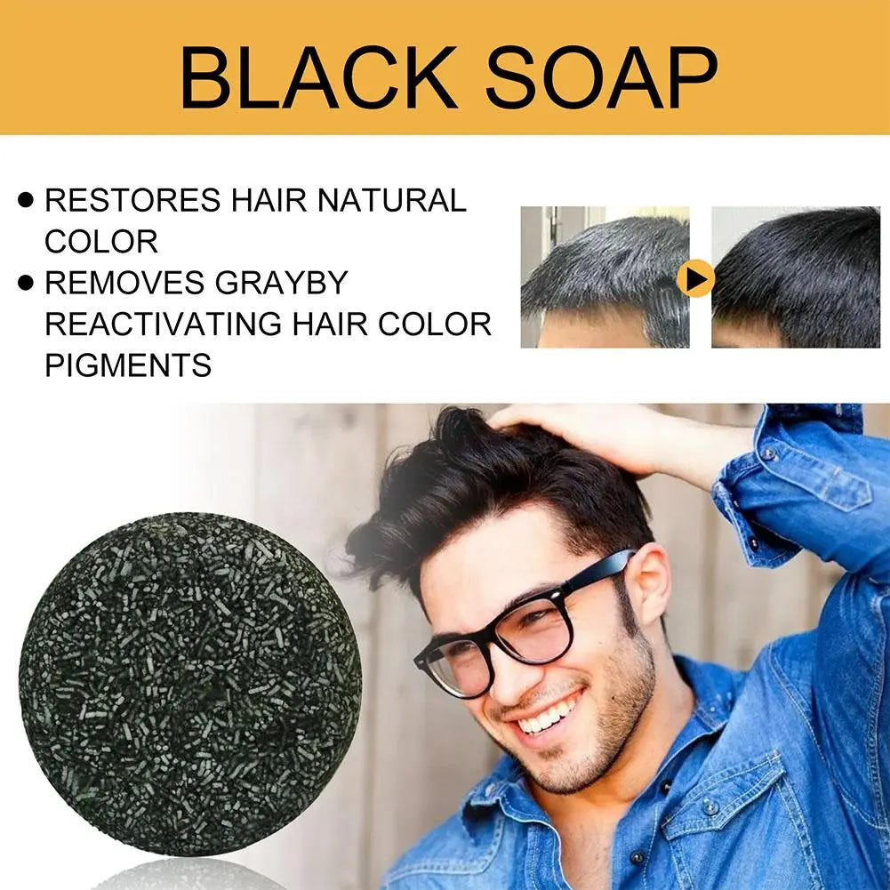 StaysBlack™ - Grey Hair Removal Soap | 70% OFF TODAY