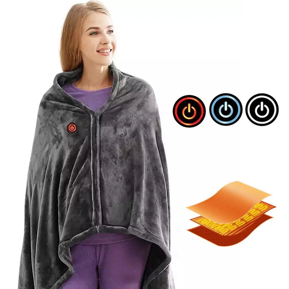 WarmWave™ -  Heated Blanket Sweater | 70% OFF TODAY