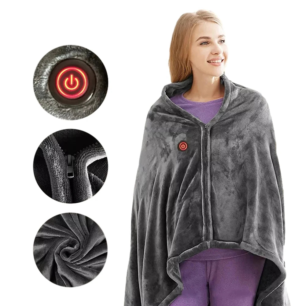 WarmWave™ -  Heated Blanket Sweater | 70% OFF TODAY