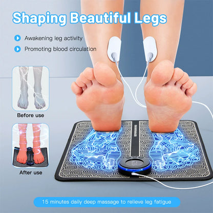 PulseSoothe™ - EMS Foot Massager | 70% OFF TODAY